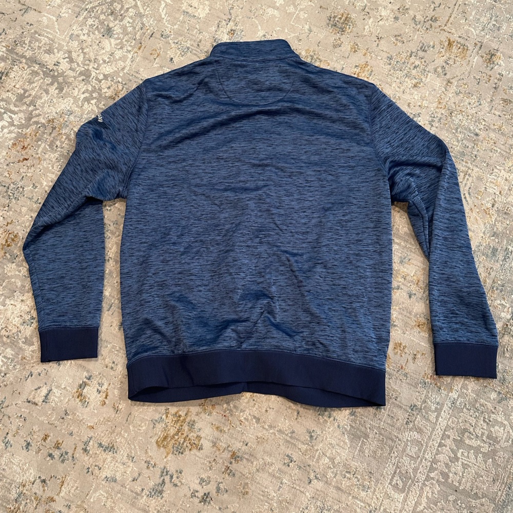 Callaway Heather Blue Quarter Zip - Picture 5 of 6